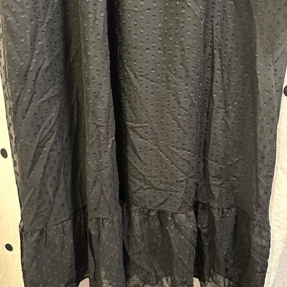 🖤Black Swiss dot dress🖤 - Picture 6 of 7